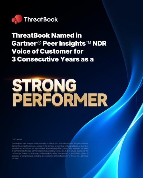 微步在線連續三年獲評Gartner® Peer Insights™《網絡檢測與響應客戶之聲》「卓越表現者」